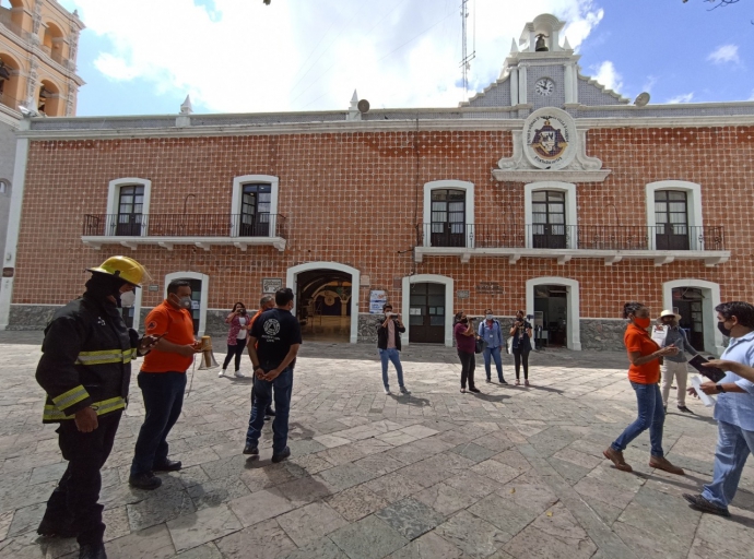 En Atlixco el sistema de alarma sísmica es igual al de Puebla y CDMX